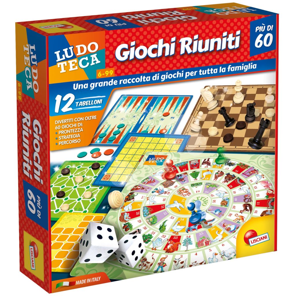 60 Giochi riuniti Lisciani